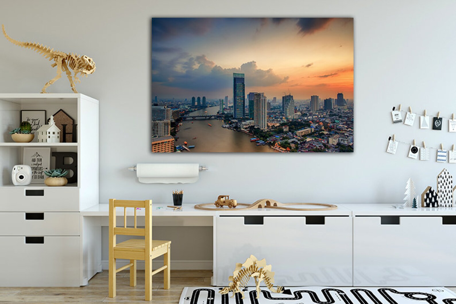 Bangkok Canvas Asia Wall Déco Thailand Art Asia Photo Travel Etsy