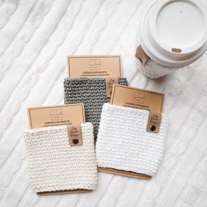 Ice Coffee Drink Sleeve, Beverage Cup Sleeve, Drink Sleeve, Reusable Cup Sleeve, Coffee Cup Sleeve, Gifts for Her