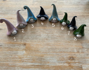 gonk gnomo ornamento in ceramica Natale gonk
