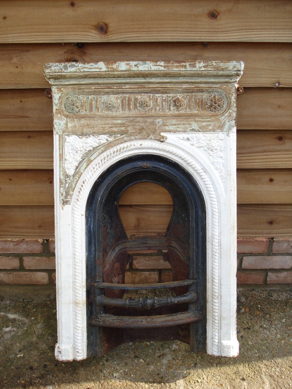 Edwardian Cast Iron Fireplace Uk Delivery Only Local Free Etsy