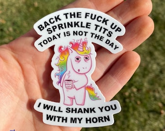 Vulgar Unicorn | Sticker