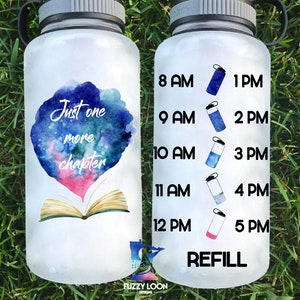 Just One More Chapter | Motivational Water Bottle