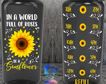 Download In a world full of roses be a sunflower | Etsy