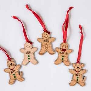 Personalized Gingerbread Cookie Ornament