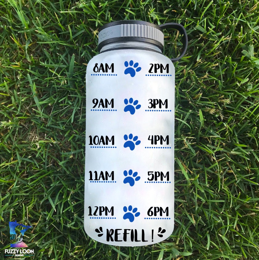 Choose Your Dog Drink Your Dog Gone Water Bottle Etsy