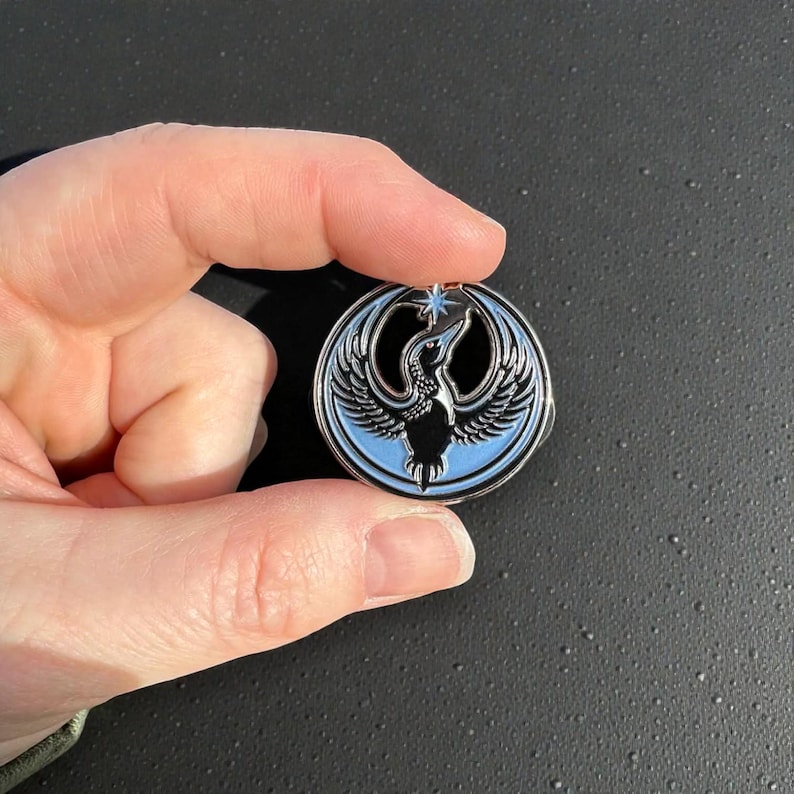 Rebel Loon Enamel Pin image 3