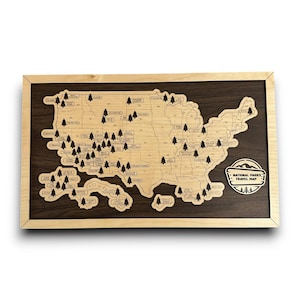 National Parks Map | Travel Map | Hiking Map | Camping Map