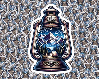 Lantern Sticker
