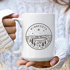 Minnesota Circle Design | Coffee Mug | 15oz