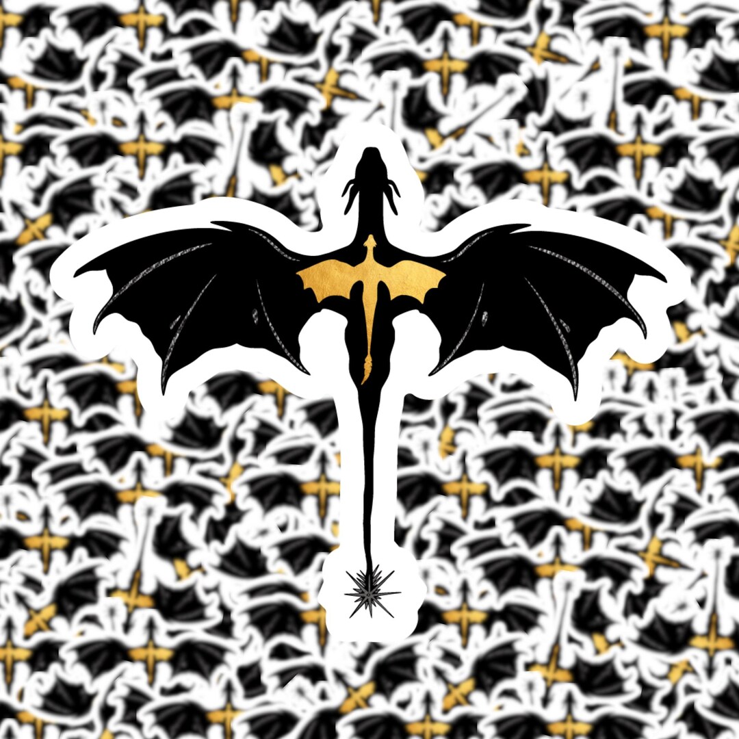 Dragonlance Sticker Dragon Sticker - Etsy