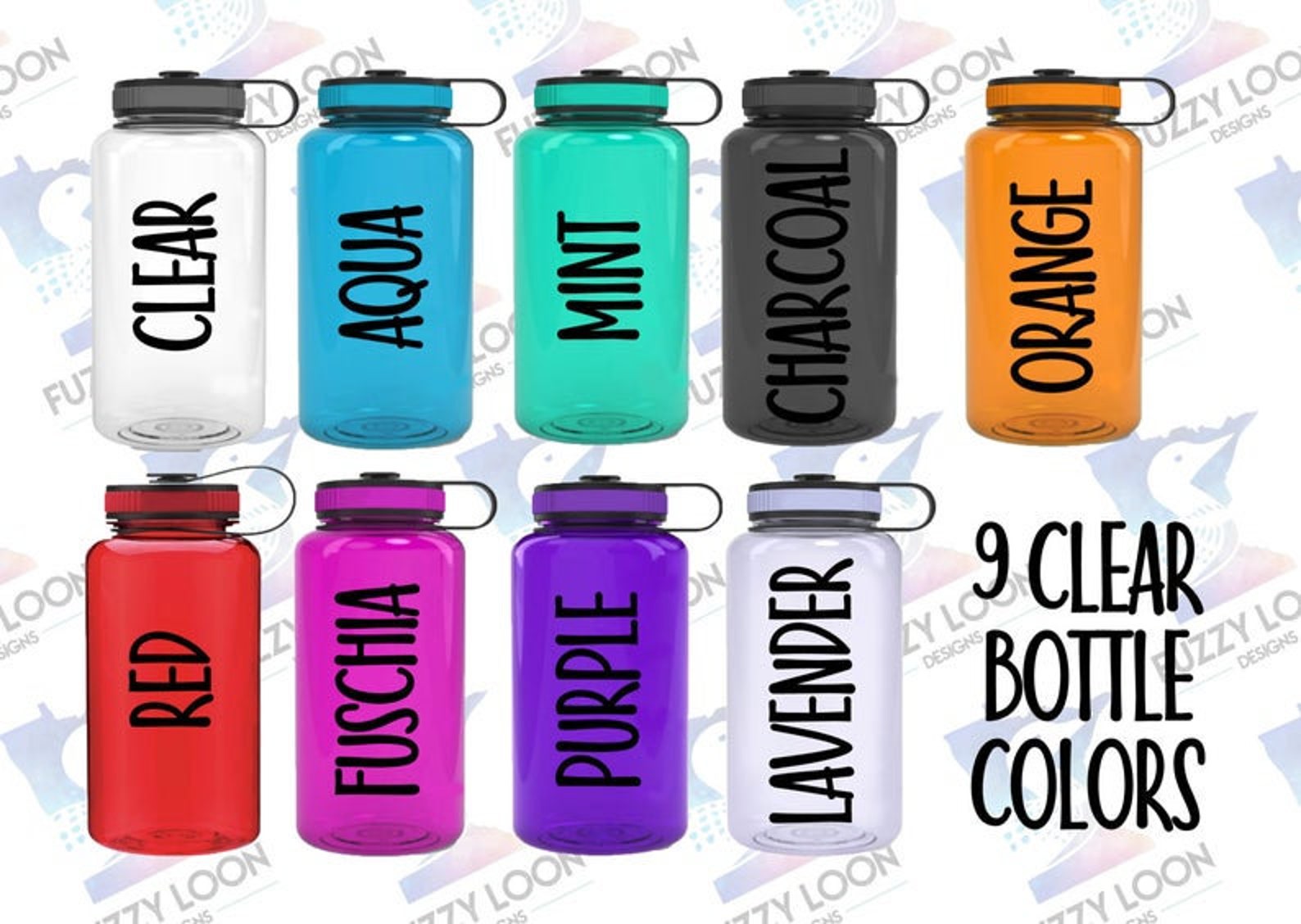 Motivational Water Bottle Drink Your Dog Gone Water With a Etsy