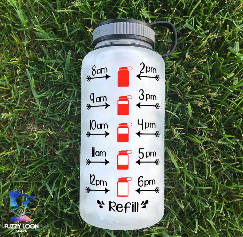 Salty Heifer Colorful Motivational Water Bottle