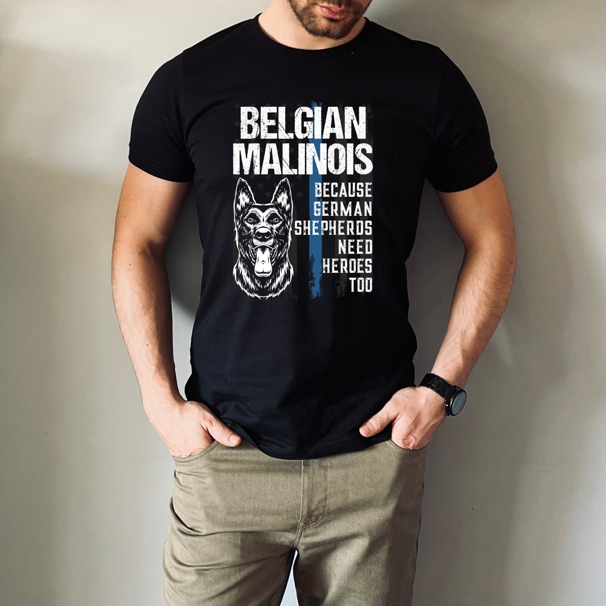 Zero Bark Thirty Belgian Malinois Military Dog Unit K-9 T-Shirt Zero Bark Thirty Belgian Malinois Military Dog Unit K-9 T-Shirt