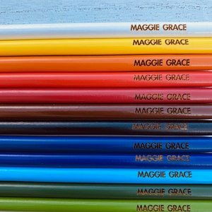 Personalized Crayola Colored Pencils | 12 Pack