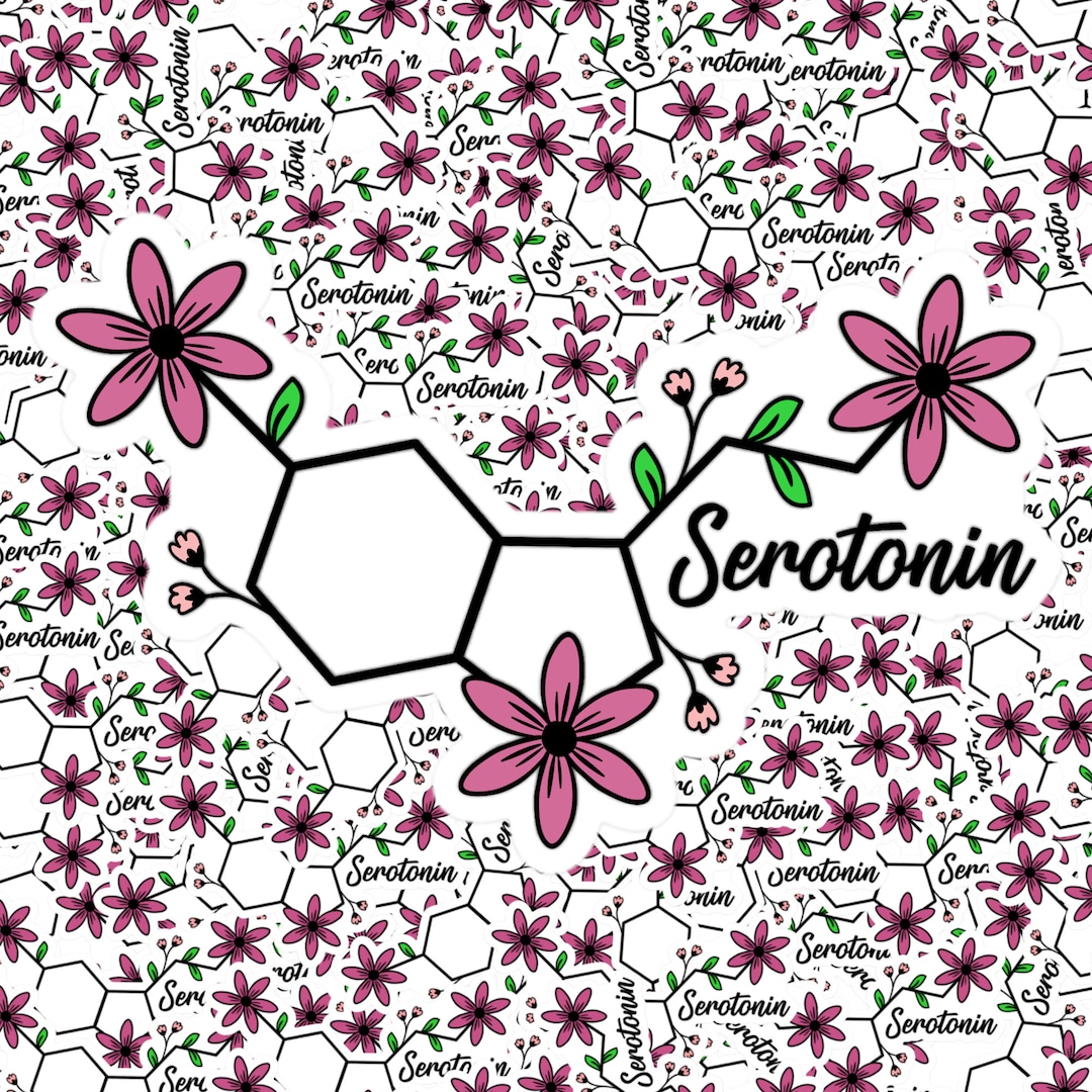 Serotonin DNA | Sticker - Etsy