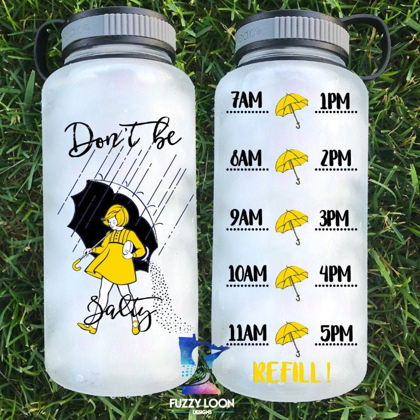 Stay Hydrated Bitch - Personalized Water Tracker Bottle - Birthday Gif –  Macorner