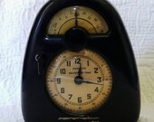 Vintage Isamu Noguchi Hawkeye Measured Time. Art Deco Bakelite Measured Time Clock Vintage Medical Collector 39 s Item