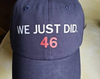 We Just Did Caps - Etsy
