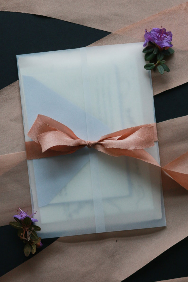 Vellum Jackets A9 5 1/2 X 8 1/2 Wax Seals Etsy