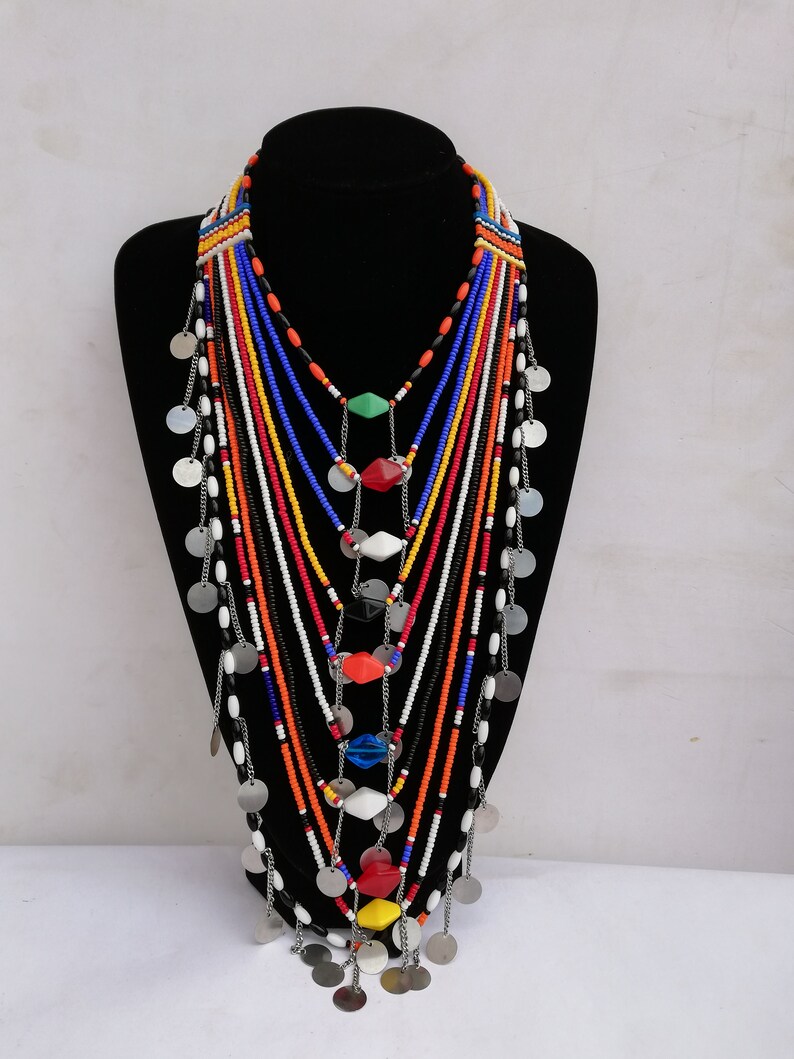 On Sale Maasai Wedding Necklace African Wedding Jewelry Etsy