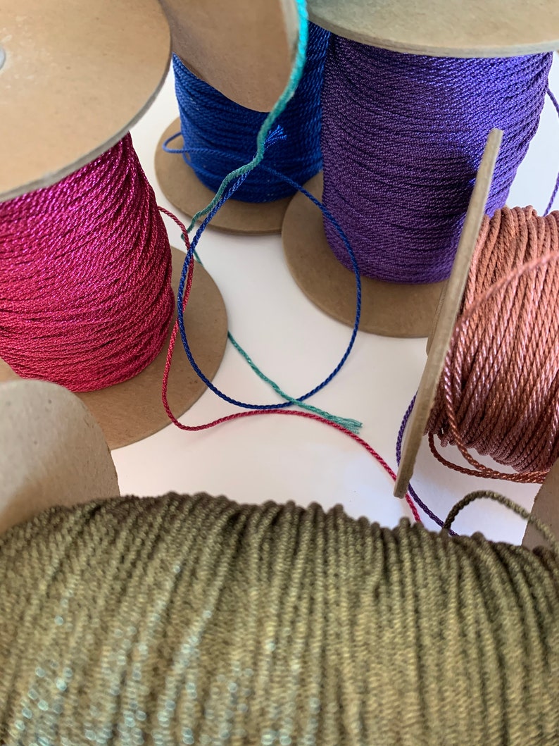 10 Yards Novelty Trim Thin Cord Thin Braid Metallic Cord Etsy