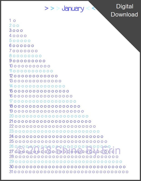 Printable Declutter Progress Chart Declutter/minimalism Game | Etsy