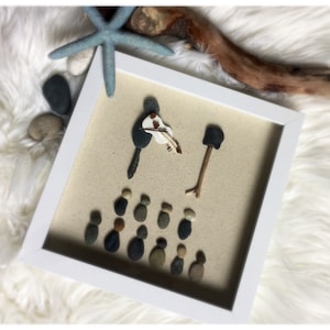 Classic Rock, pebble art, FREE GIFT WRAP, personalize it, rock art, love of music, musician, violinist