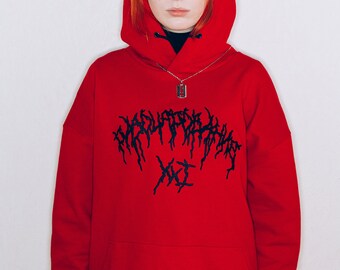 Disappointment 21 hoodie, Willart&Stone Clothing, gjostemane style, depressive clothing, suicide clothing, deathcore style, metal font