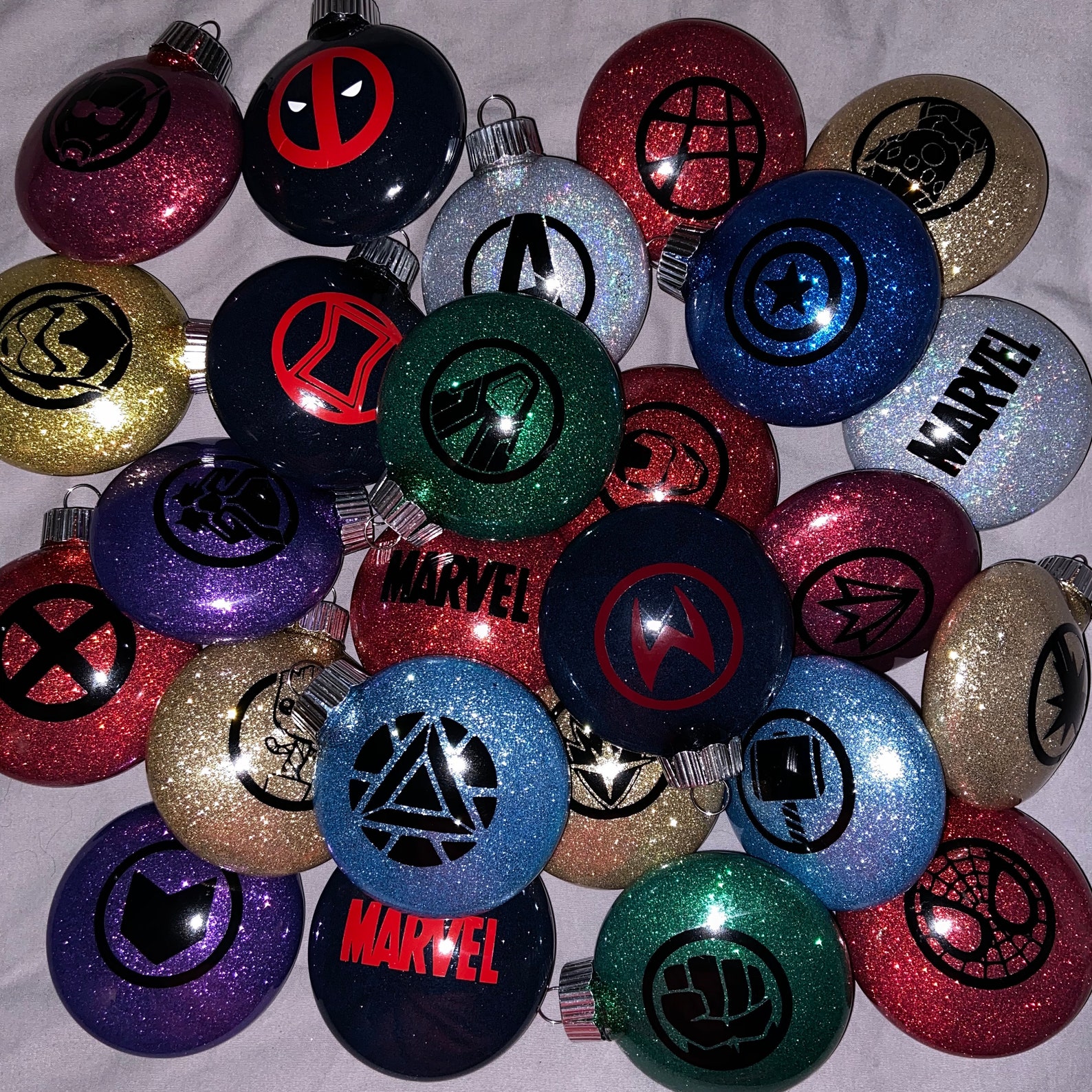target marvel ornaments