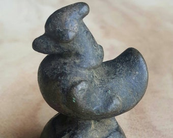 Antique Burmese Bronze Rooster Opium Weight – Mandalay Burma Trade Weight – 19th Century Zoomorphic Merchant Weight
