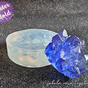 Crystal Cluster Mold - Resin Crystal Mold - Geode Mold - Resin Molds - Silicone Molds - Silicone Moulds - Crystal Mold - Resin Geode Molds