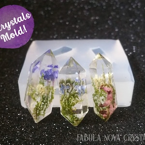 Crystal Mould - Crystal Mold - Resin Mold - Silicone Mold - Resin Mould - Pendant Mold - Resin Molds - Silicone Molds - Geode Mold - Moulds