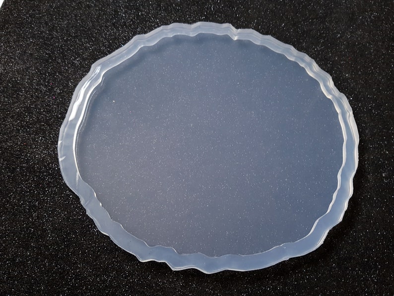Round Tray Mold Coaster Mold Agate Mold Resin Molds Etsy Singapore