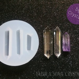 Resin Molds - Silicone Mold - Crystal Molds - Quartz Crystal Mould - Resin Mould - Molds For Resin - Silicone Resin Mold - Crystal Mould