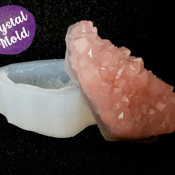 Amethyst Mold - Crystal Mold - Crystal Cluster Mould - Crystal Mould - Resin Molds - Silicone Mould - Resin Crystal - Resin Mold - Soap Mold