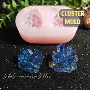 Cluster Mold - Silicone Mold - Resin Molds - Crystal Resin Mold - Silicone Moulds - Crystal Mold - Epoxy Molds - Geode Mold - Candle Molds