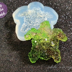 Druzy Turtle Mold - Turtle Mold - Tortoise Mold - Silicone Mold - Druzy Mold - Crystal Mold - Mold For Resin - Resin Mold - Resin Mould