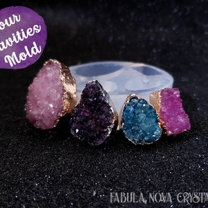 Hartsformar - Hartsform - Kristallform - Hartskristall - Klar hartsform - Geodform - Hartsform - Kristallform - Hängformar