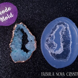 Geode Mold - Silicone Molds - Resin Molds - Crystal Mold - Resin Mould  - Silicone Molds - Resin Mold - Crystal Silicone Mold - Druzy Mold