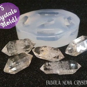 Crystal Mould - Crystal Mold - Resin Mold - Silicone Mold - Resin Mould - Pendant Mold - Resin Molds - Silicone Molds - Geode Mold - Moulds