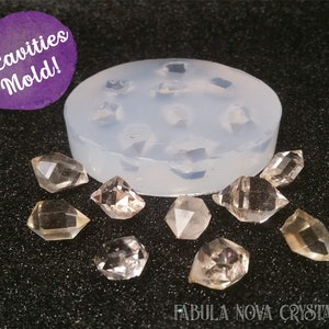 Crystal Mold - Resin Molds - Silicone Molds - Resin Mould - Clear Molds - Jewelry Molds - Quartz Mold - Resin Crystal - Gem Mold - Silicone