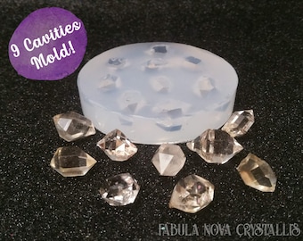 Crystal Mold - Resin Molds - Silicone Molds - Resin Mould - Clear Molds - Jewelry Molds - Quartz Mold - Resin Crystal - Gem Mold - Silicone