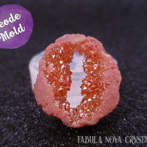 Geode Mold - Silicone Molds - Resin Molds - Crystal Mold - Resin Mould  - Silicone Molds - Resin Mold - Crystal Silicone Mold - Druzy Mold