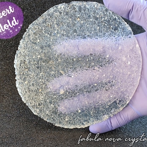 Inserto de drusa - Molde de silicona para insertos - Molde de drusa - Inserto de molde - Molde de inserto de drusa - Inserto de drusa de silicona - Molde de incrustación de drusa - Inserto redondo