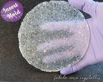 Druzy Insert - Insert Silicone Mold - Druzy Mold - Mold Insert - Druzy Insert Mold - Silicone Druzy Insert - Druzy Inlay Mold - Round Insert