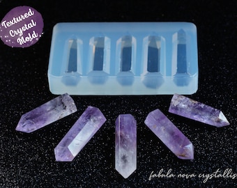 Crystal Mold - Resin Molds - Silicone Molds - Resin Mould - Jewelry Molds - Quartz Mold - Resin Crystal - Gem Mold - Pendant Molds - Geode