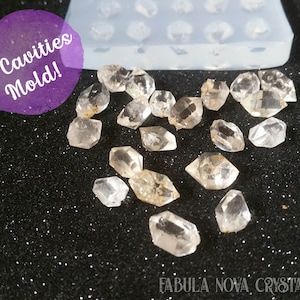 Silicone Molds - Crystal Mold - Resin Molds - Resin Mould - Resin Mold Earrings - Jewelry Molds - Quartz Mold - Resin Crystal - Gem Mold