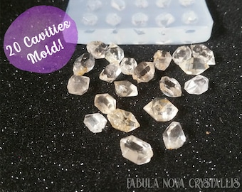Silicone Molds - Crystal Mold - Resin Molds - Resin Mould - Resin Mold Earrings - Jewelry Molds - Quartz Mold - Resin Crystal - Gem Mold