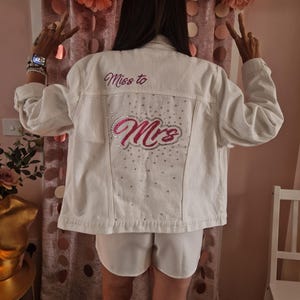 Custom Rinestone Denim Jacket