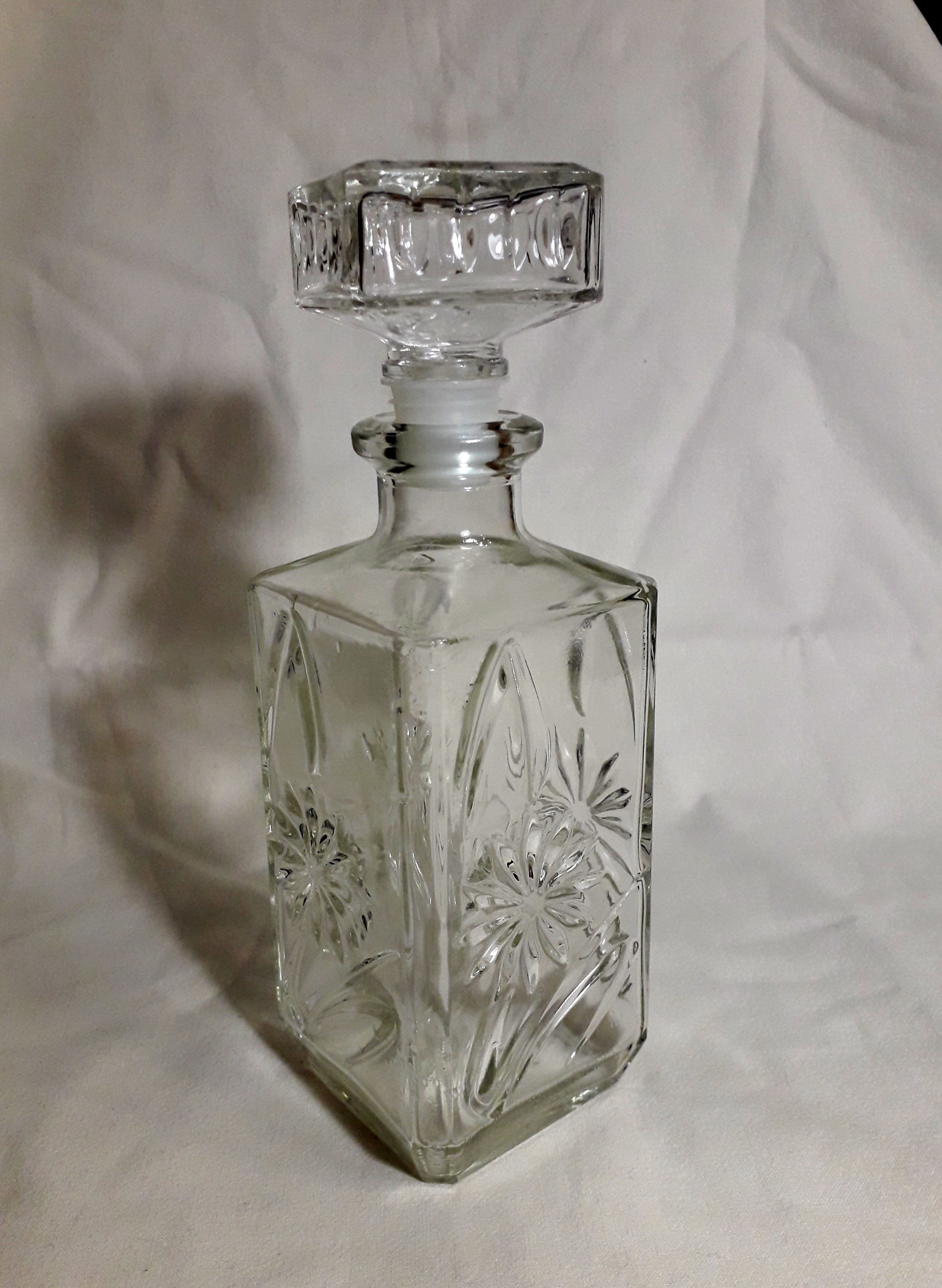 lead crystal whiskey decanter